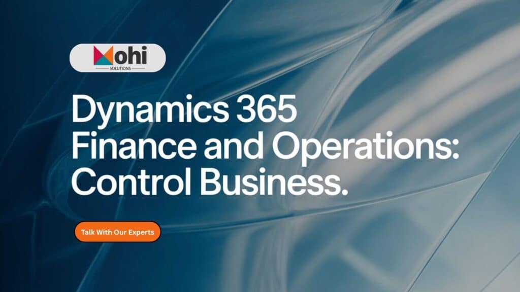 dynamics 365 Finance and operations