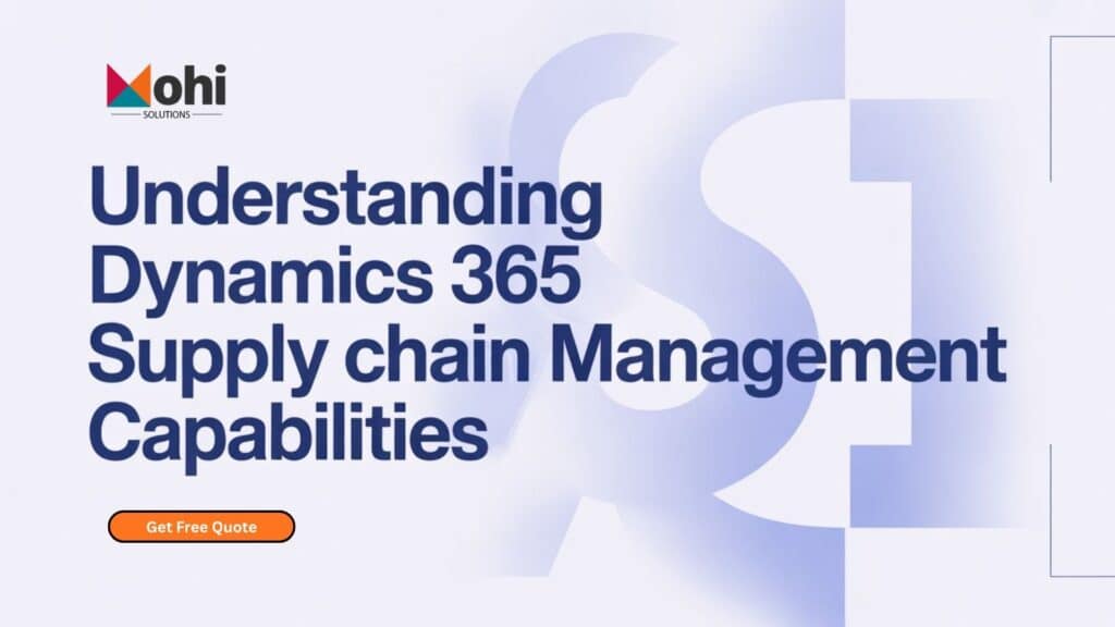 dynamics 365 supply chain management